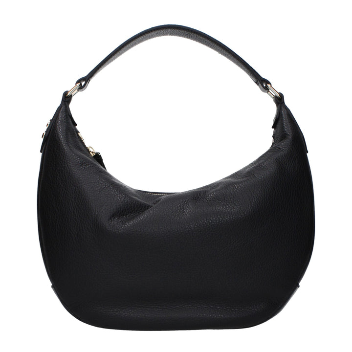 Jimmy Choo - Black Leather Shoulder Bag
