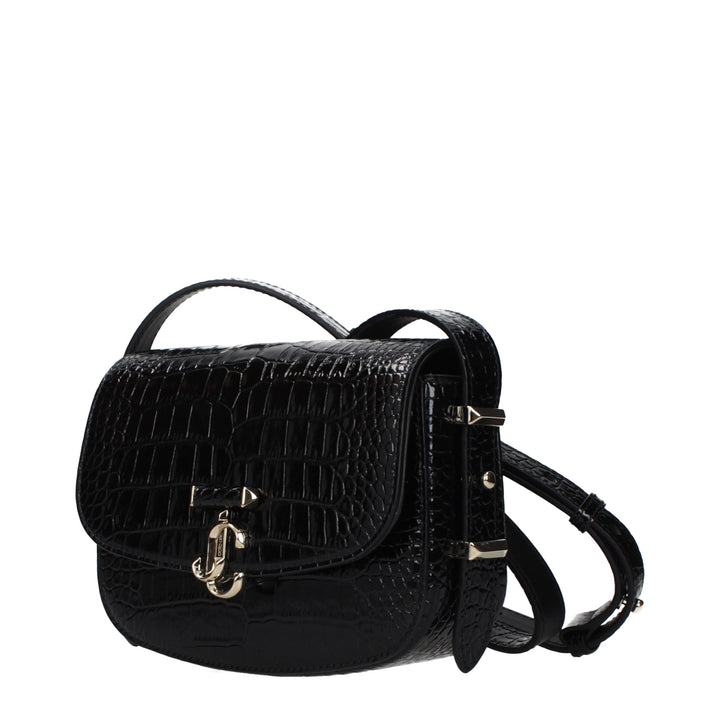 Jimmy Choo - Black Leather Crossbody Bag