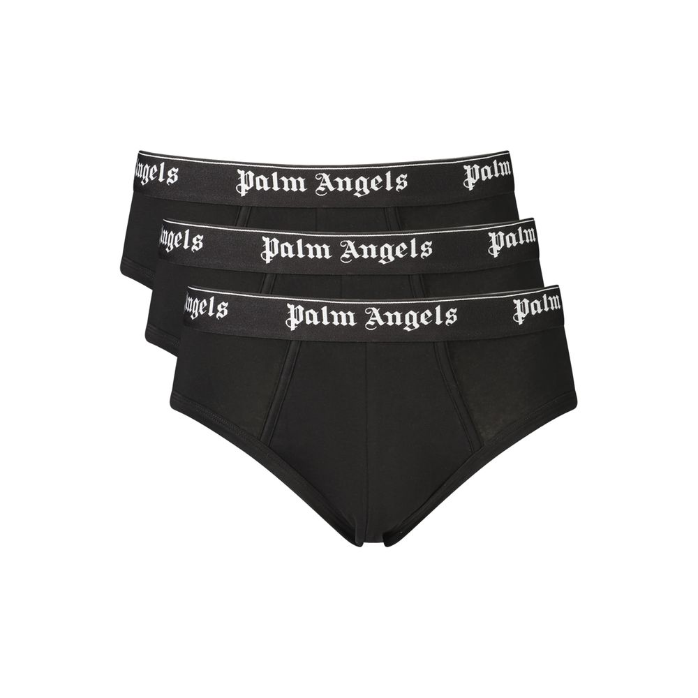 Palm Angels Black Cotton Men&