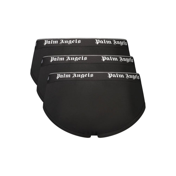 Palm Angels Black Cotton Men&