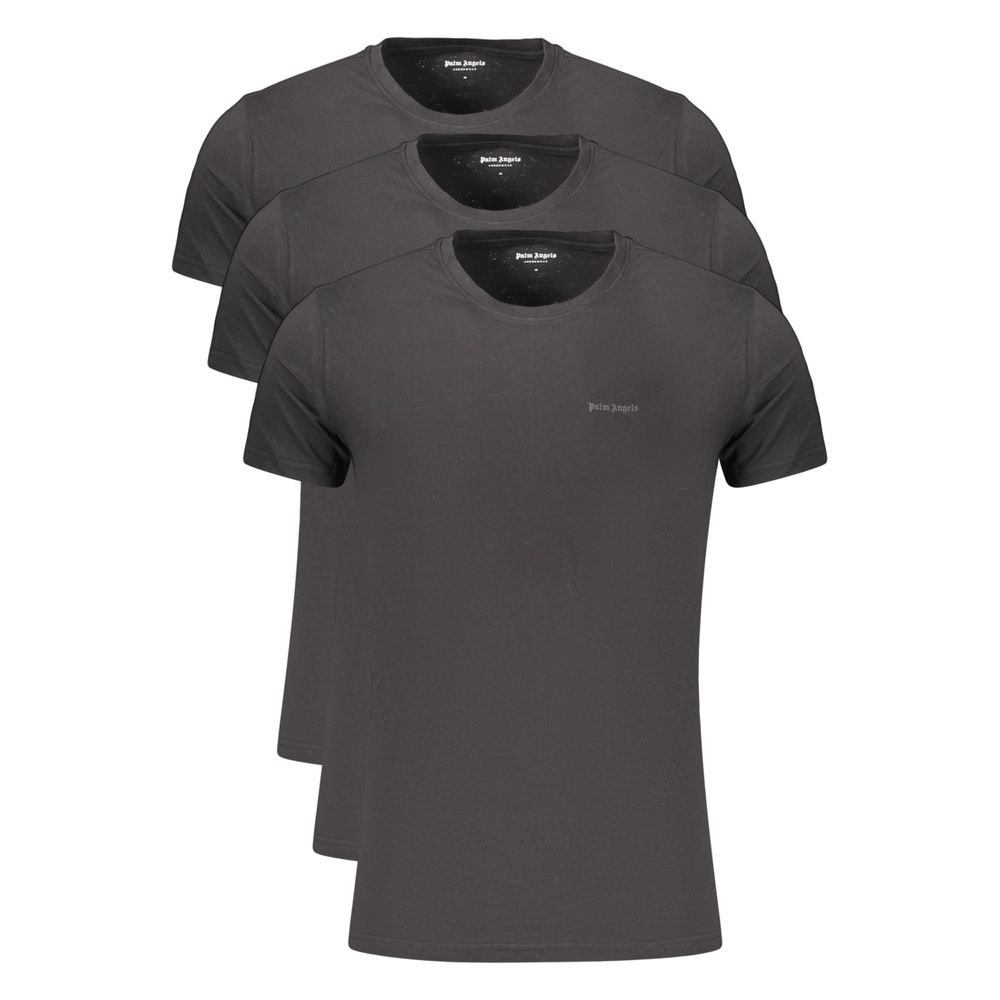 Palm Angels Nero Cotton Men&