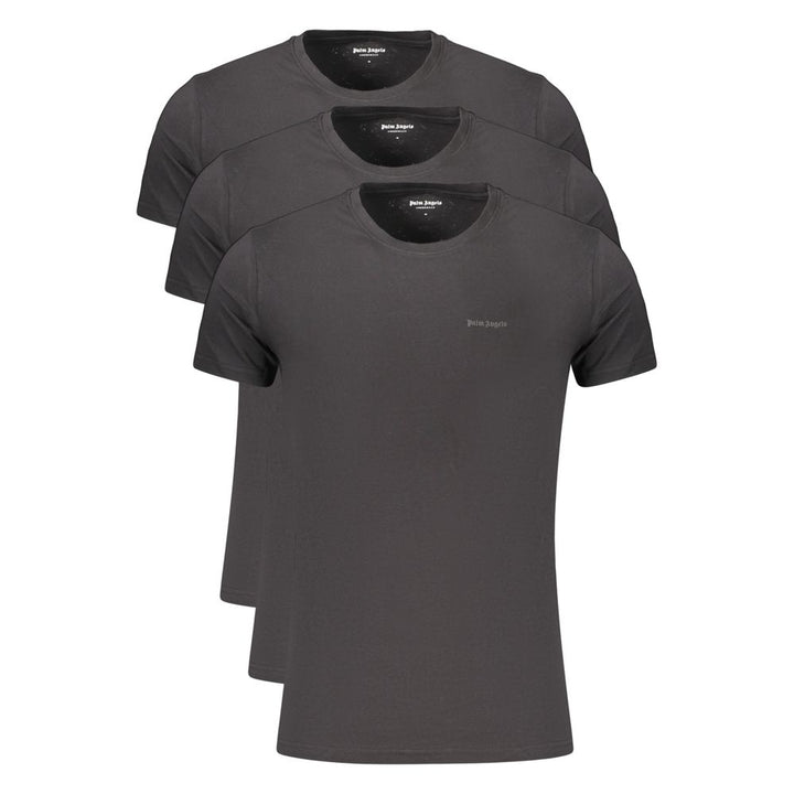 Palm Angels Nero Cotton Men&
