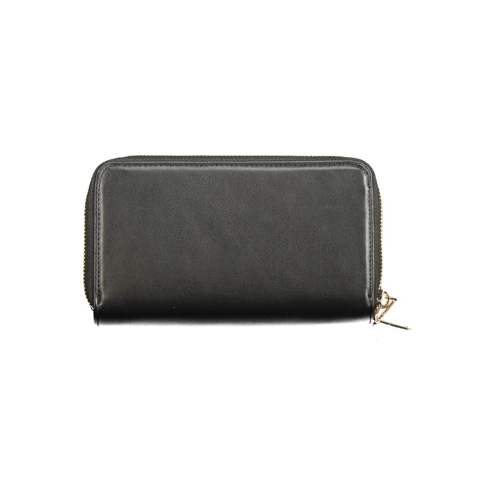 Mario Valentino Black Polyurethane Women&