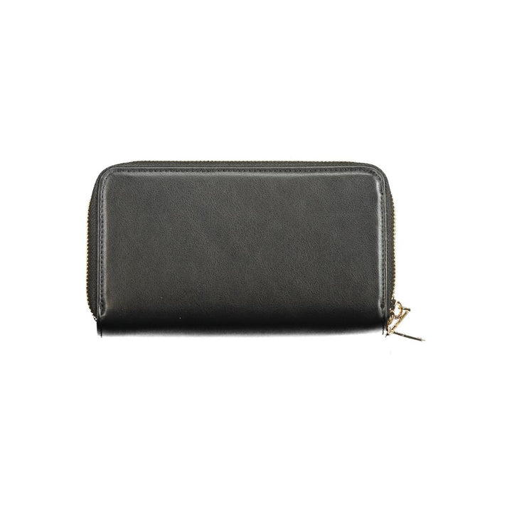 Mario Valentino Black Polyurethane Women&
