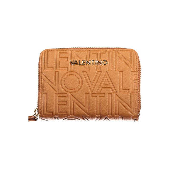 Valentino Brown Polyurethane Women Wallet