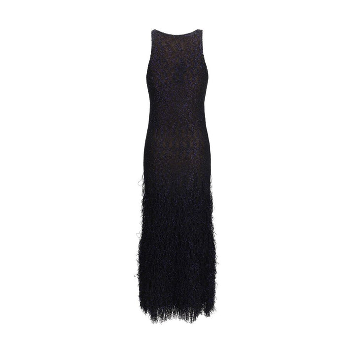 Giorgio Armani Blue Polyamide Cocktail Dress
