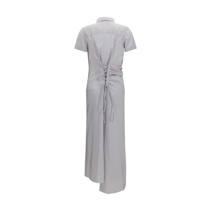 Alexander McQueen Multicolor Silk Casual Dress