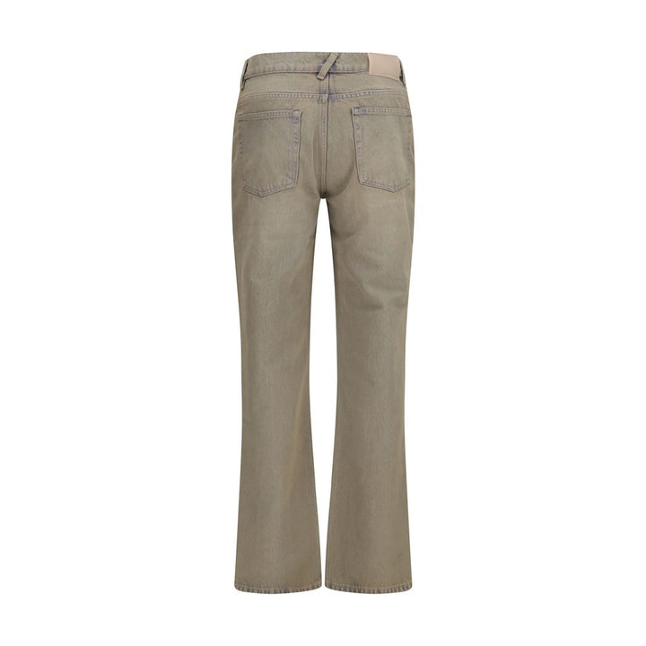 Our Legacy Bicolor Cotton Bootcut Jeans