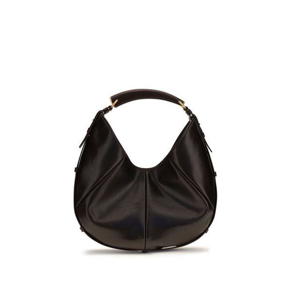 Saint Laurent - Brown Calf Leather Bos Taurus Shoulder Bag