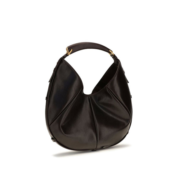 Saint Laurent - Brown Calf Leather Bos Taurus Shoulder Bag