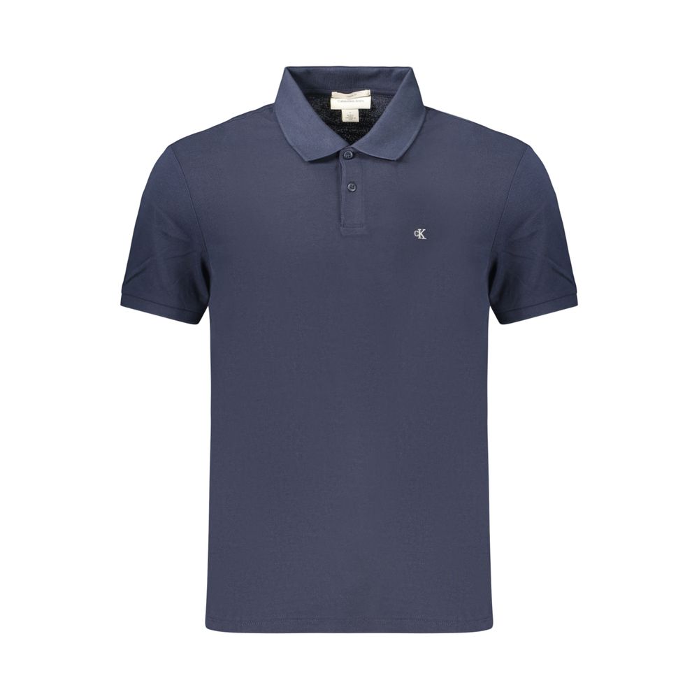 Calvin Klein Blue Cotton Men&
