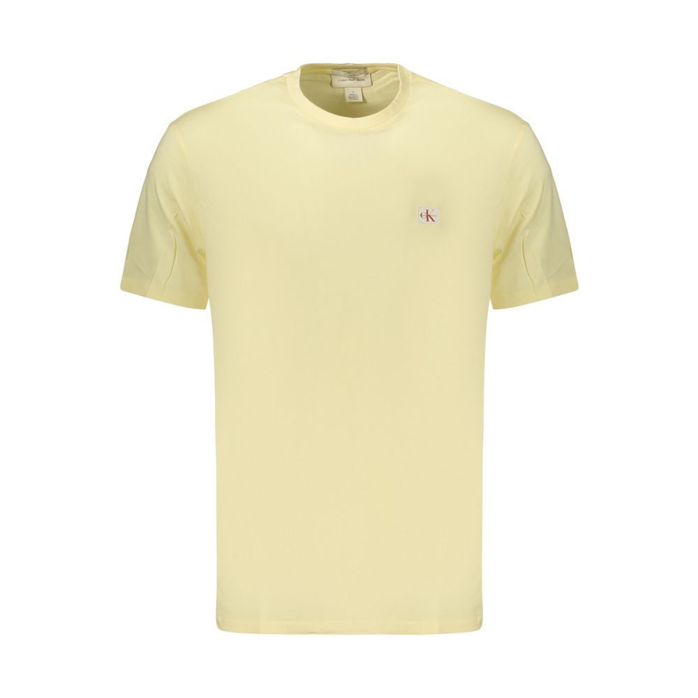 Calvin Klein Yellow Cotton Men&