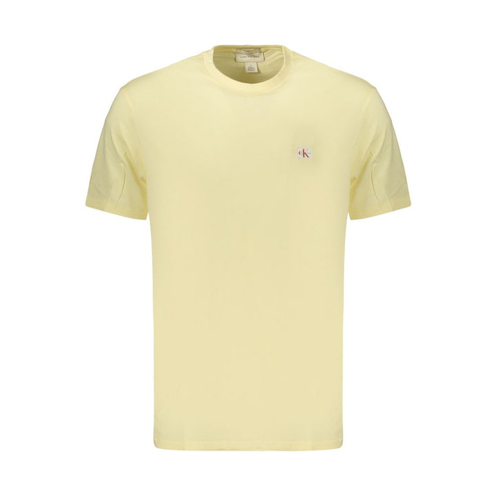 Calvin Klein Yellow Cotton Men&