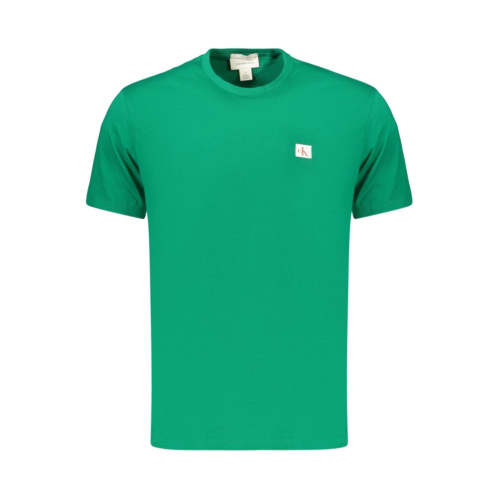 Calvin Klein Green Cotton Men&