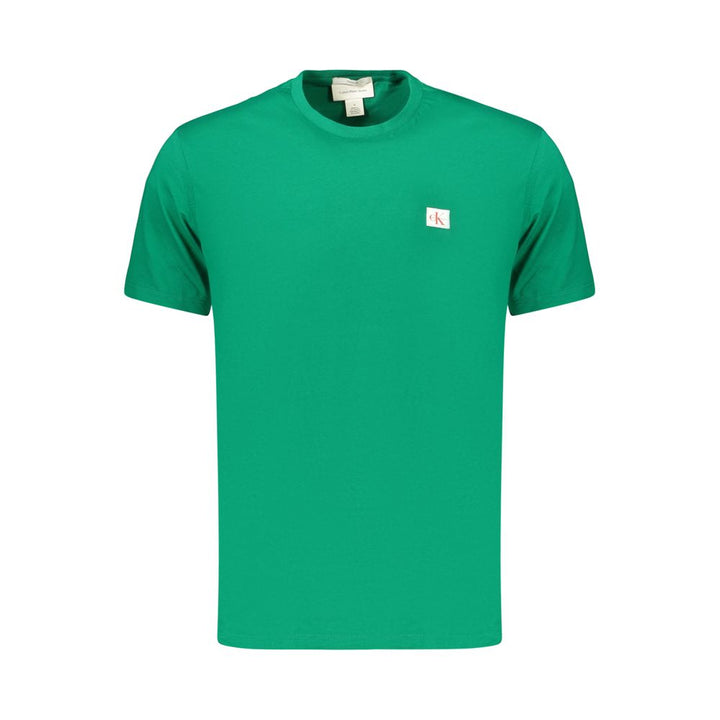 Calvin Klein Green Cotton Men&