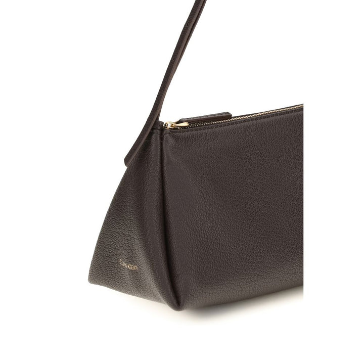 Calvin Klein - Brown Calf Leather Bos Taurus Handbag