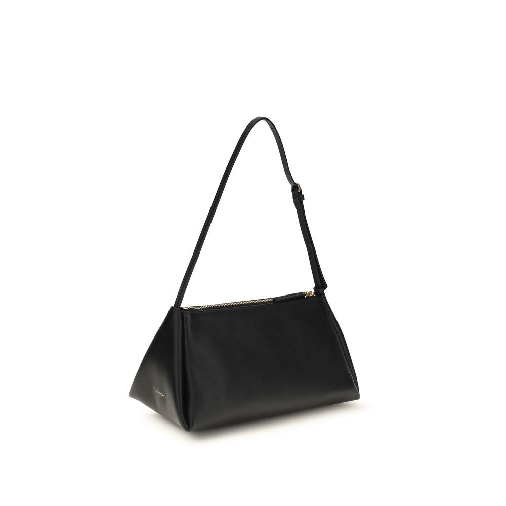 Calvin Klein - Black Calf Leather Bos Taurus Handbag