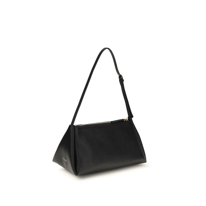 Calvin Klein - Black Calf Leather Bos Taurus Handbag