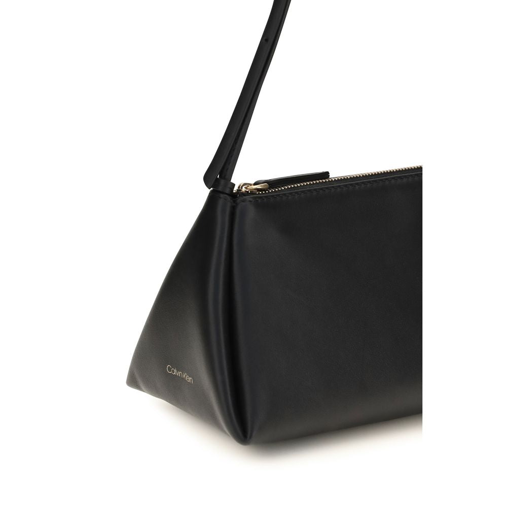 Calvin Klein - Black Calf Leather Bos Taurus Handbag