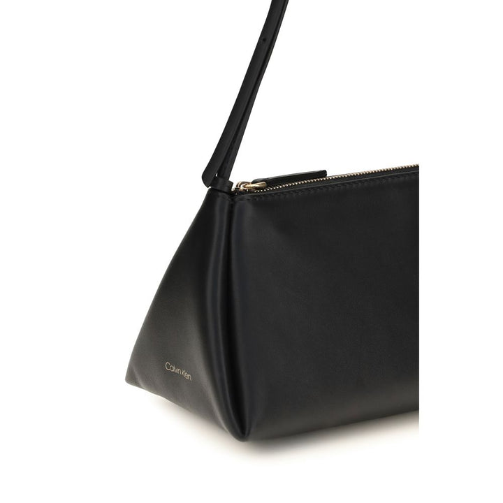 Calvin Klein - Black Calf Leather Bos Taurus Handbag