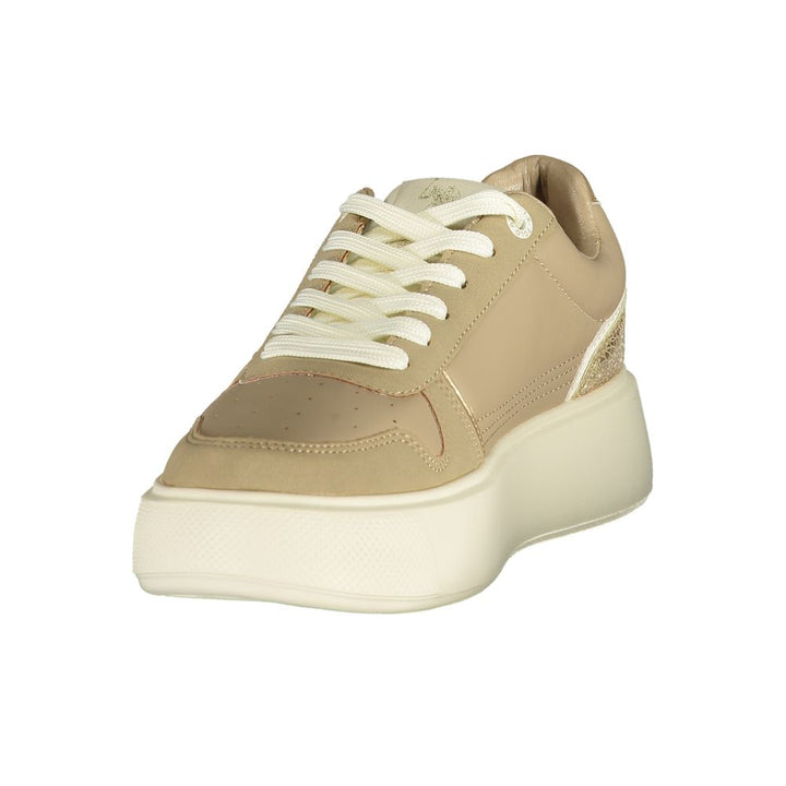 U.S. POLO ASSN. Beige Polyurethane Women&