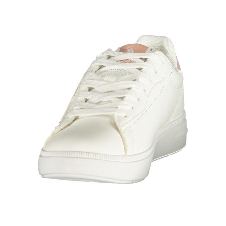 U.S. POLO ASSN. White Polyurethane Women&