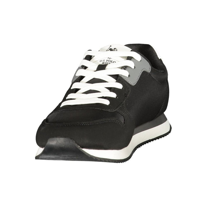 U.S. POLO ASSN. Black Polyurethane Men&