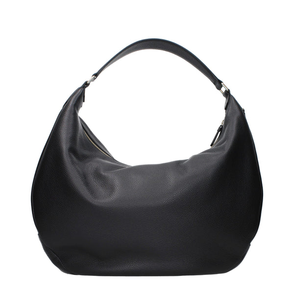 Jimmy Choo - Black Leather Shoulder Bag
