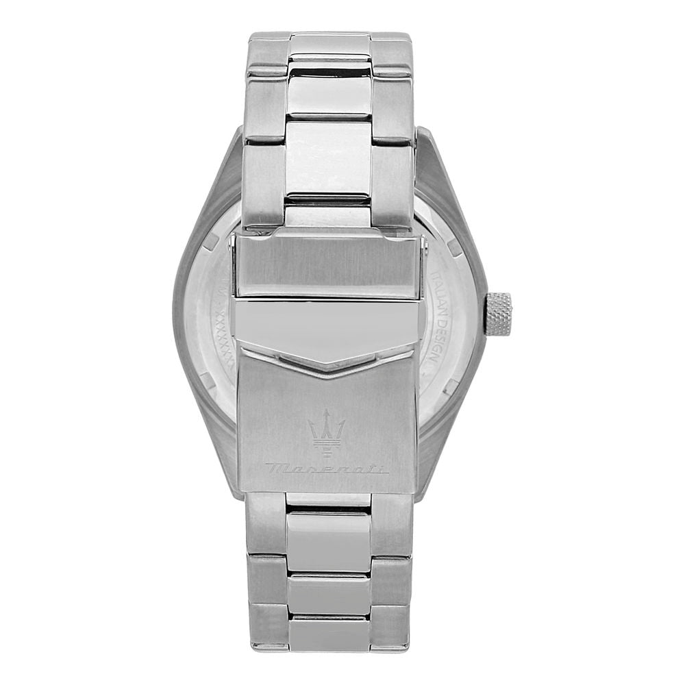 Maserati Silver Stainless Steel Dress Watch