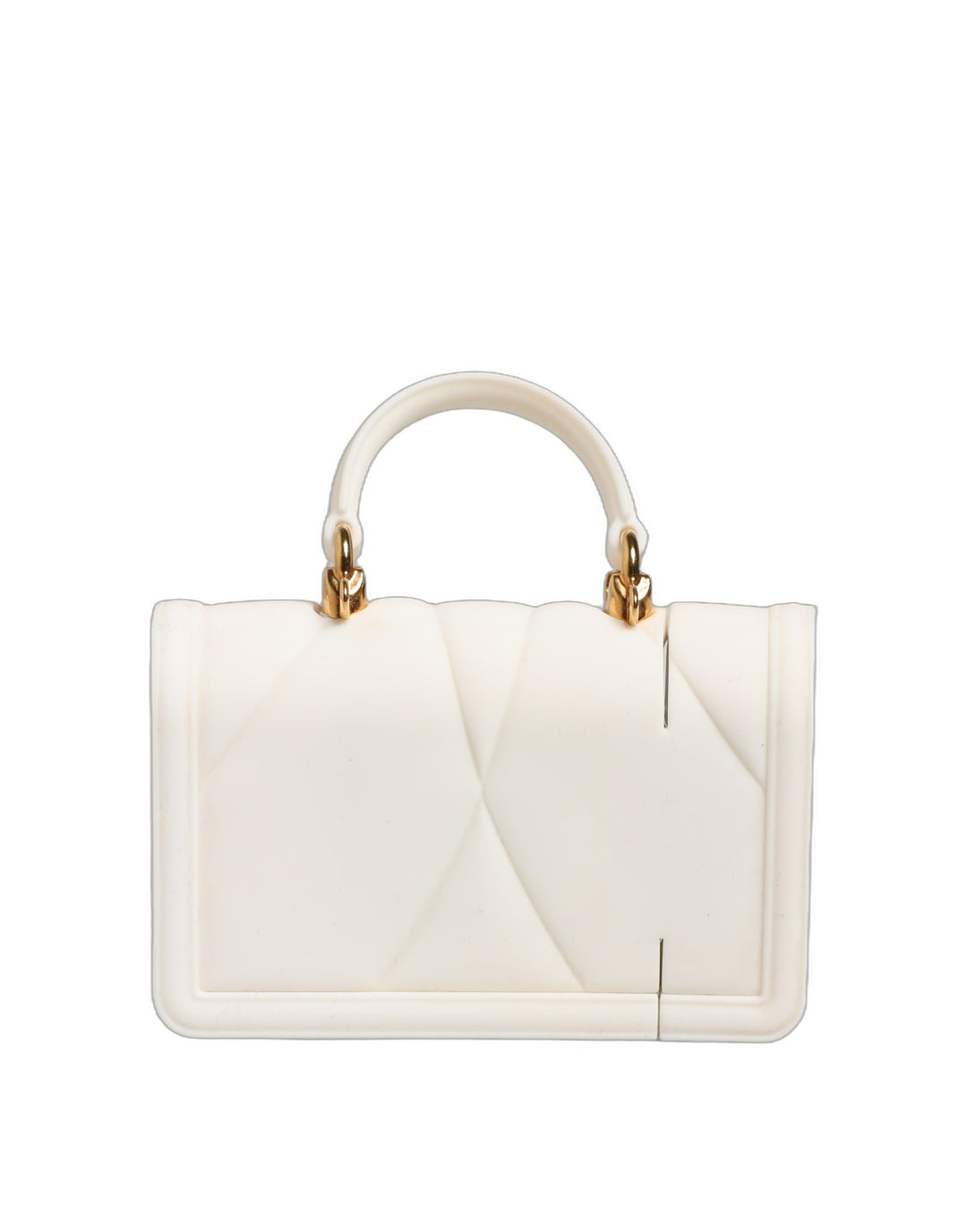 Dolce &amp; Gabbana Case White Silicone Devotion Heart Cover Hand Bag Airpod
