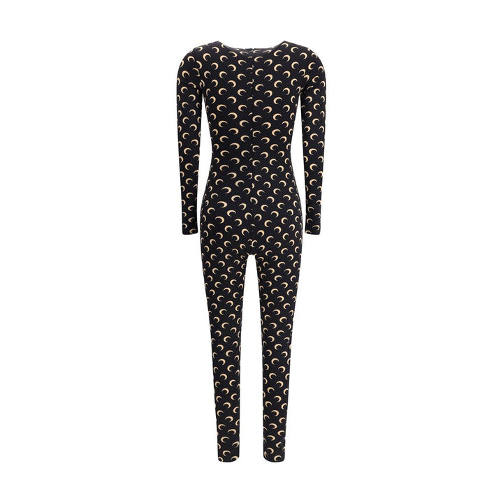 Marine Serre Brown Polyamide Jumpsuit