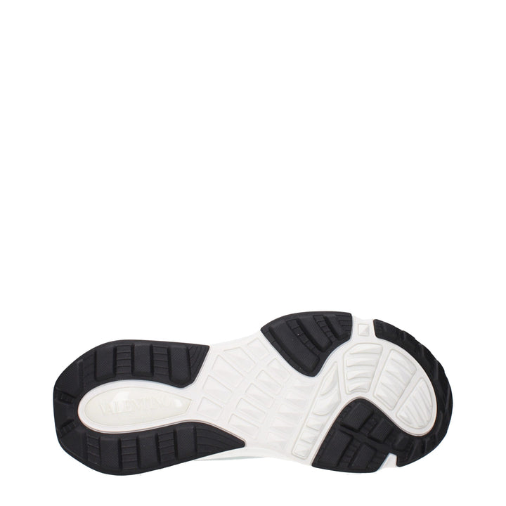 Valentino Garavani Gray Fabric Athletic Sneakers