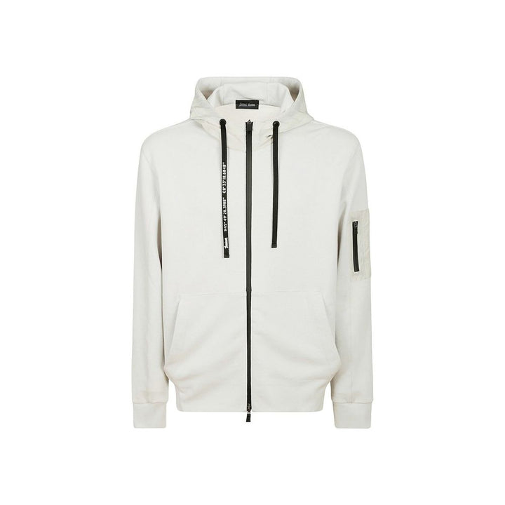 Herno Gray Cotton Sweatshirt