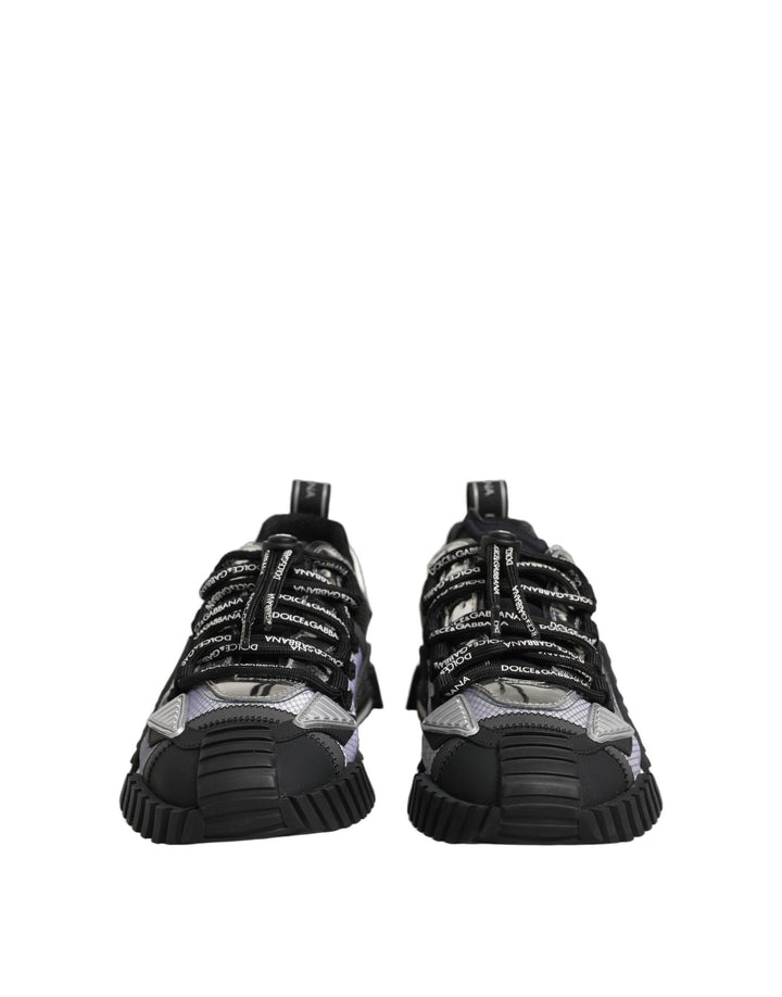 Dolce &amp; Gabbana Multicolor Low Top NS1 Men Sneakers Shoes