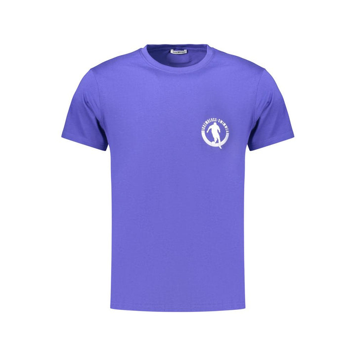 Bikkembergs Blue Cotton Men&
