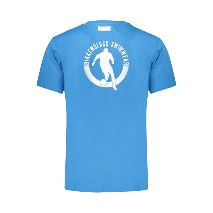 Bikkembergs Azzurro Cotton Men&