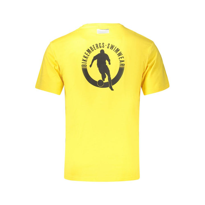 Bikkembergs Yellow Cotton Men&