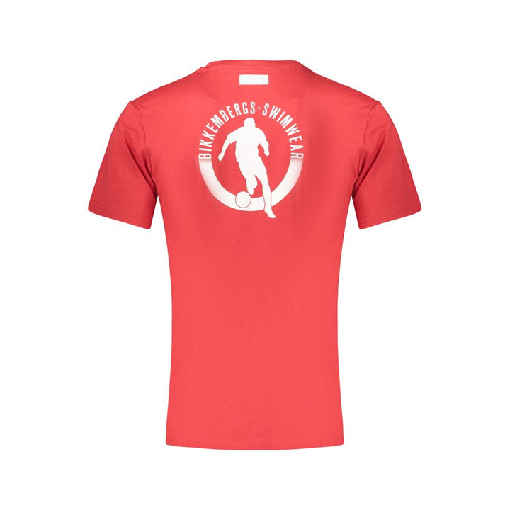 Bikkembergs Rosso Cotton Men&