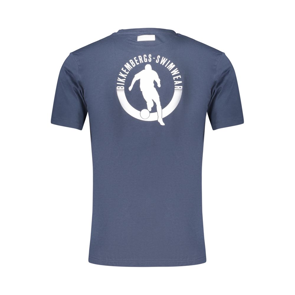 Bikkembergs Blue Cotton Men&