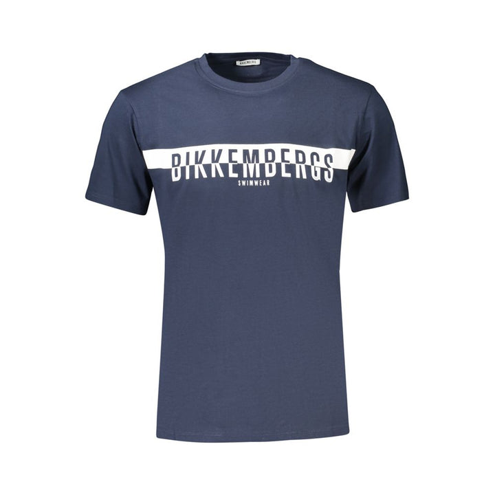 Bikkembergs Blue Cotton Men&