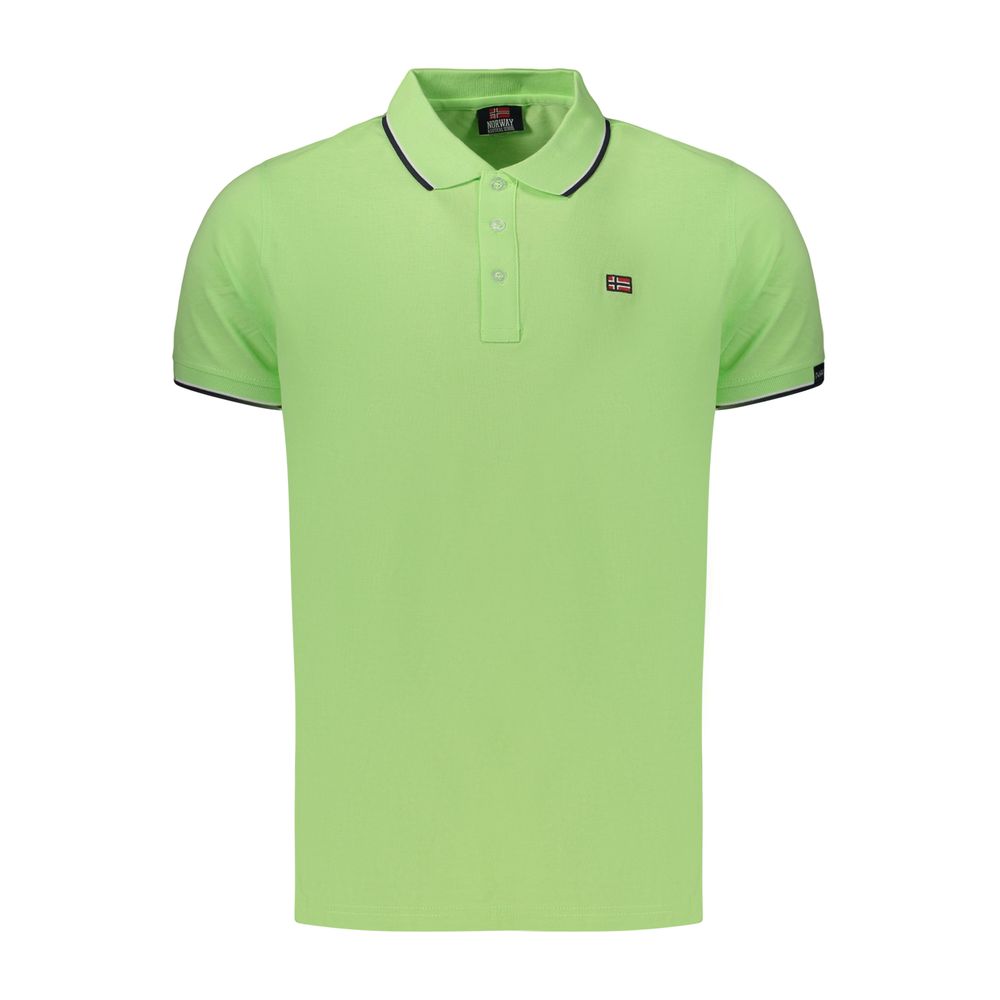 Norway 1963 Verde Cotton Men&