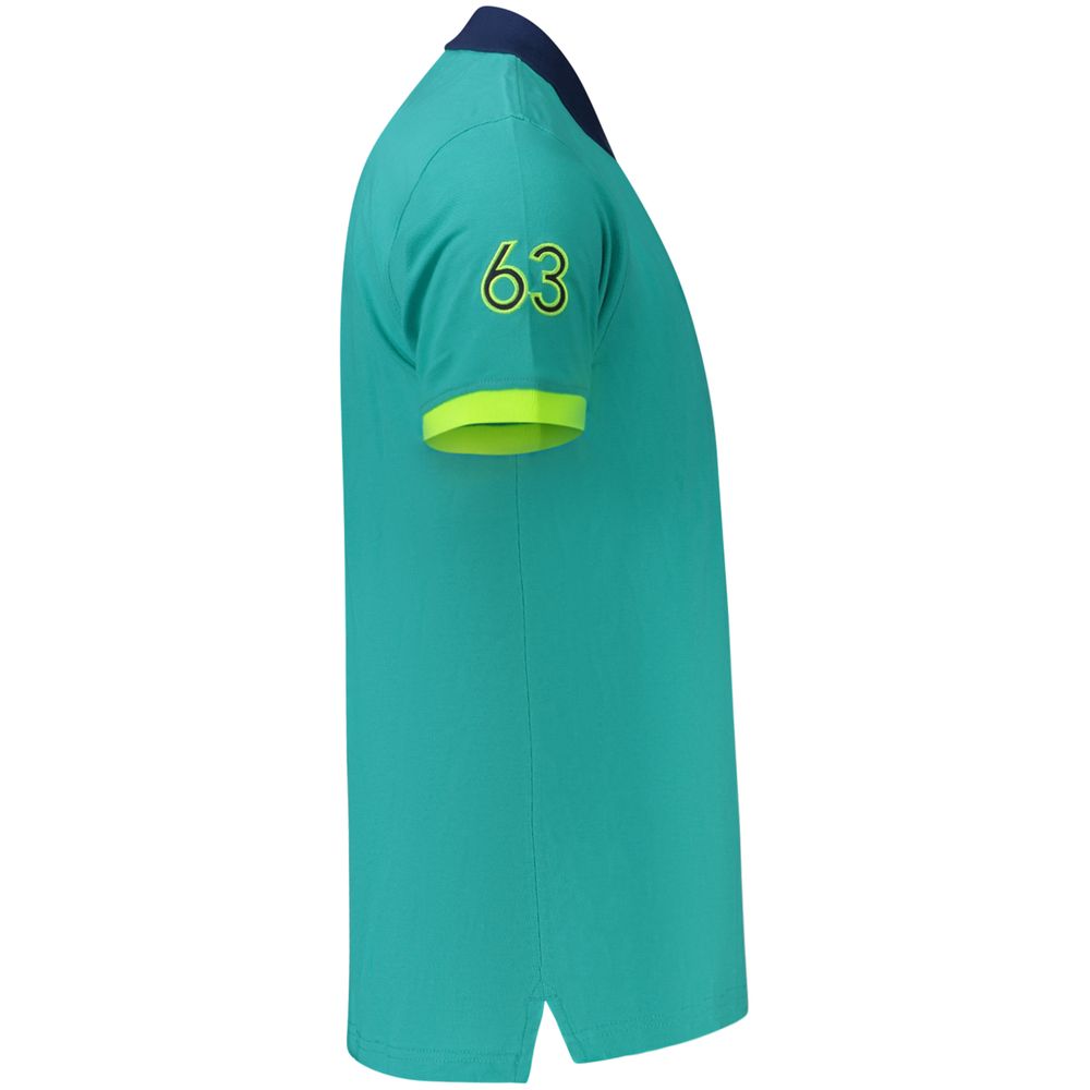 Norway 1963 Azzurro Cotton Men&