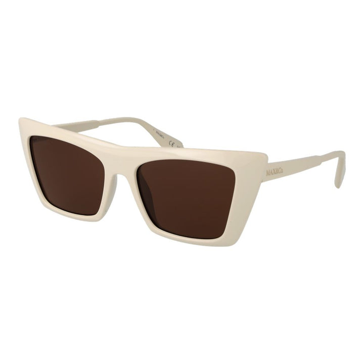 Max &amp; Co Beige Plastic Sunglasses