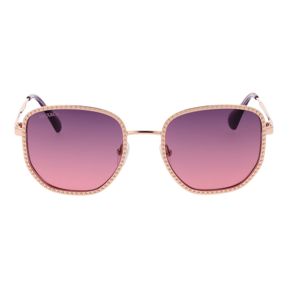 Max &amp; Co Rose Gold Metal Sunglasses
