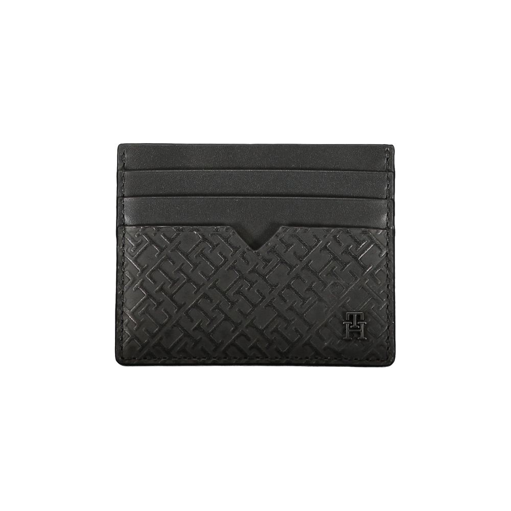 Tommy Hilfiger Black Leather Men&