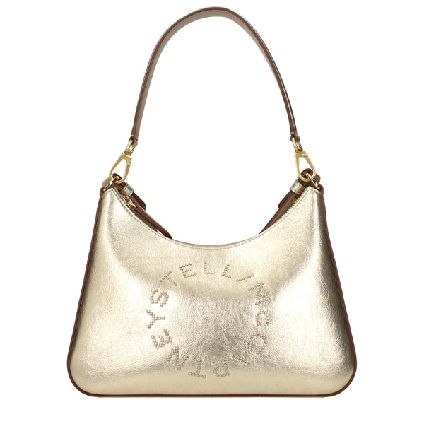 Stella McCartney - Gold Leather Shoulder Bag