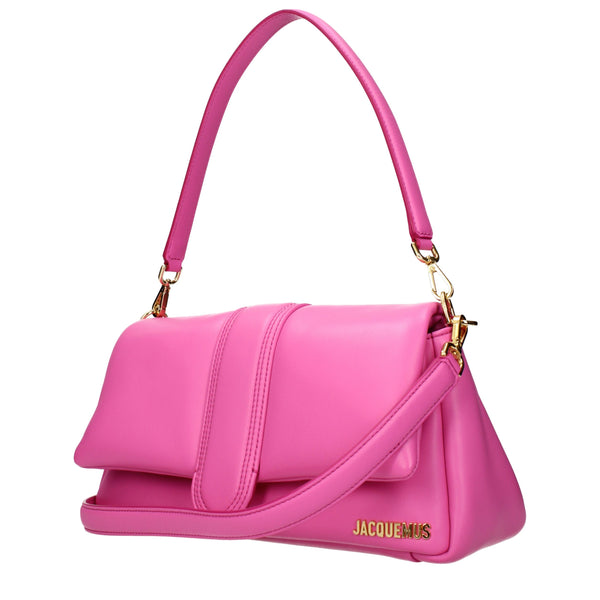 Jacquemus - Pink Leather Shoulder Bag