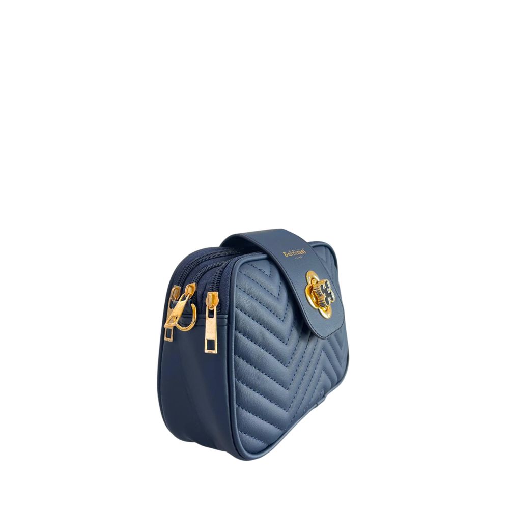 Baldinini Trend - Blue PU Women Crossbody Bag