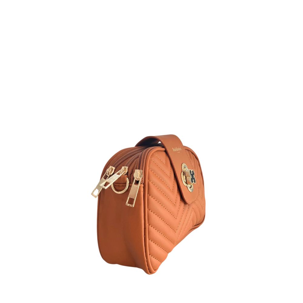 Baldinini Trend - Brown PU Women Crossbody Bag