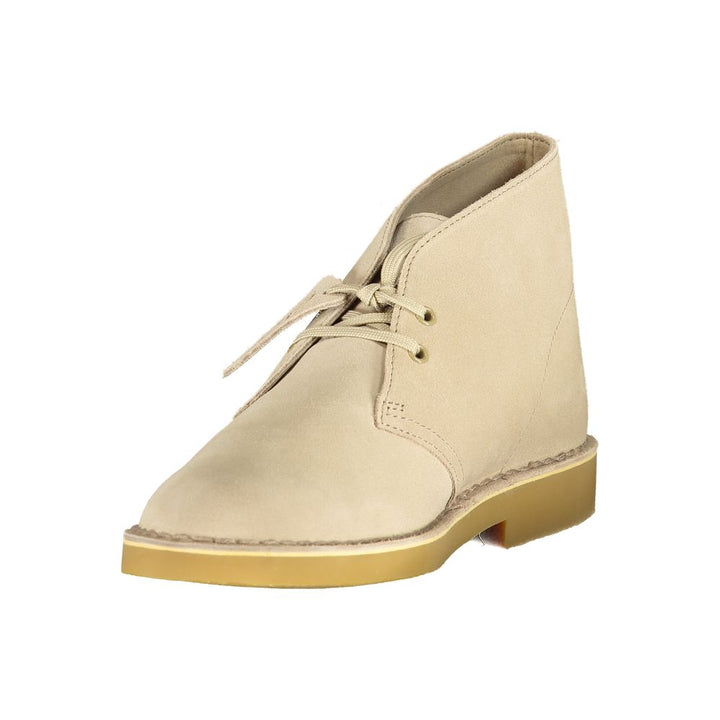 Clarks Beige Suede Men&
